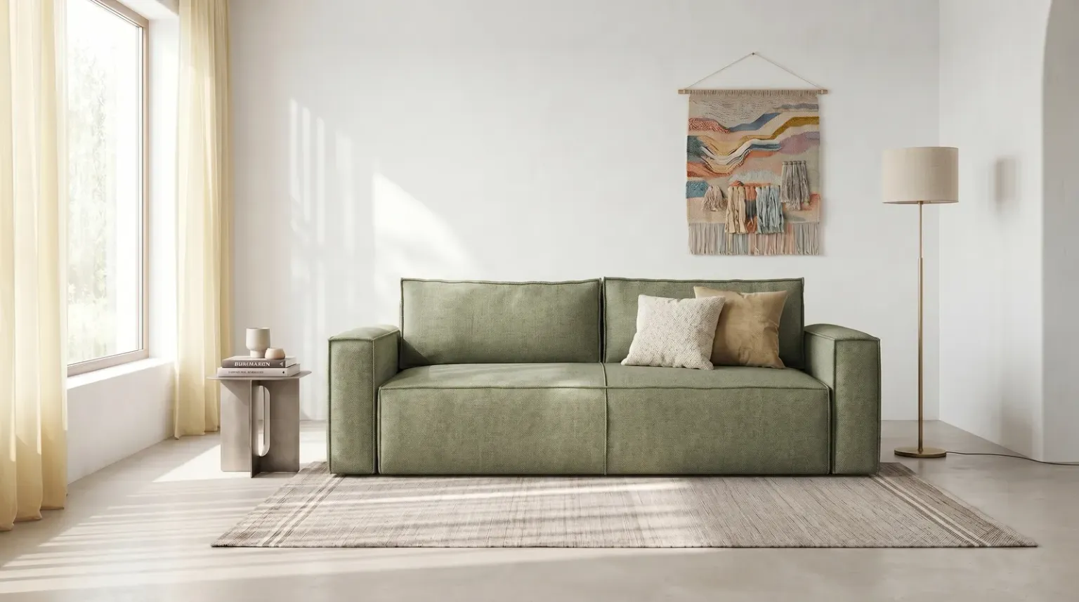 DANDY sovesofa som DANDY Puf er designet til